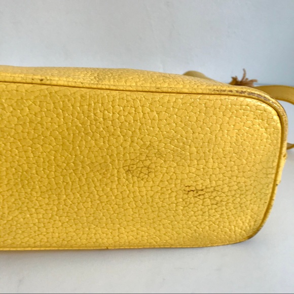 POSHER CHEAP😋 RARE VINTAGE🌻JENNY AND THE BOYS TRENDY BUCKET BAG - Picture 12 of 16